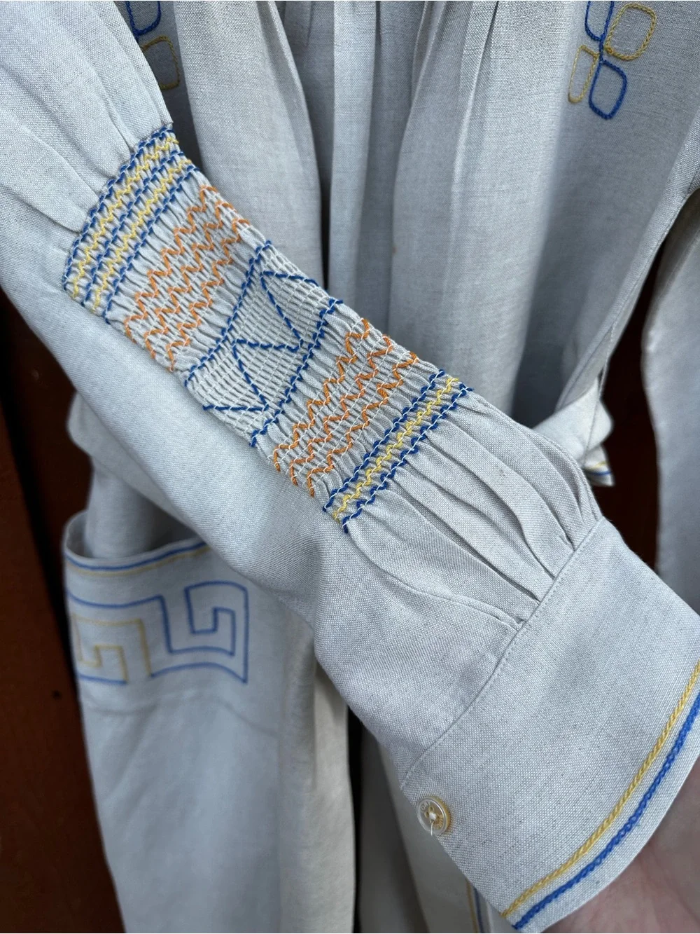 Tory Burch embroidered midi dress